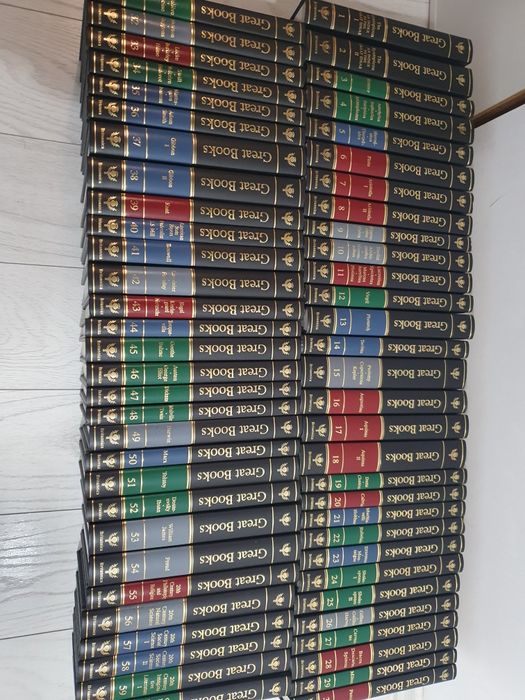 Set The Great Books of The Western World, Complet, 60 vol, IMPECABIL,NOU, Ed a 5-a