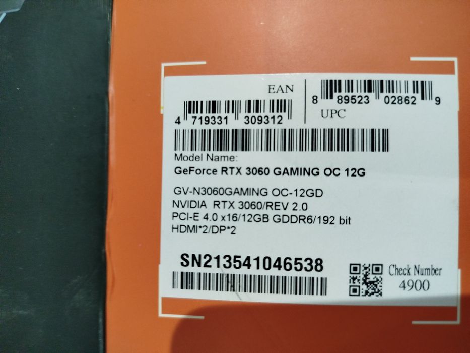 Geforce rtx 3060 12gb