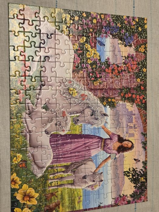 4 пъзела за общо 5 евро Ravensburger и Disney, 3D, за момиче за 6+ и 7+ години