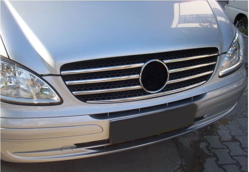 Ornamente inox grila Mercedes Vito W639 2004-2010