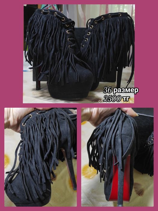 Туфли новые на выпускной и ботильоны