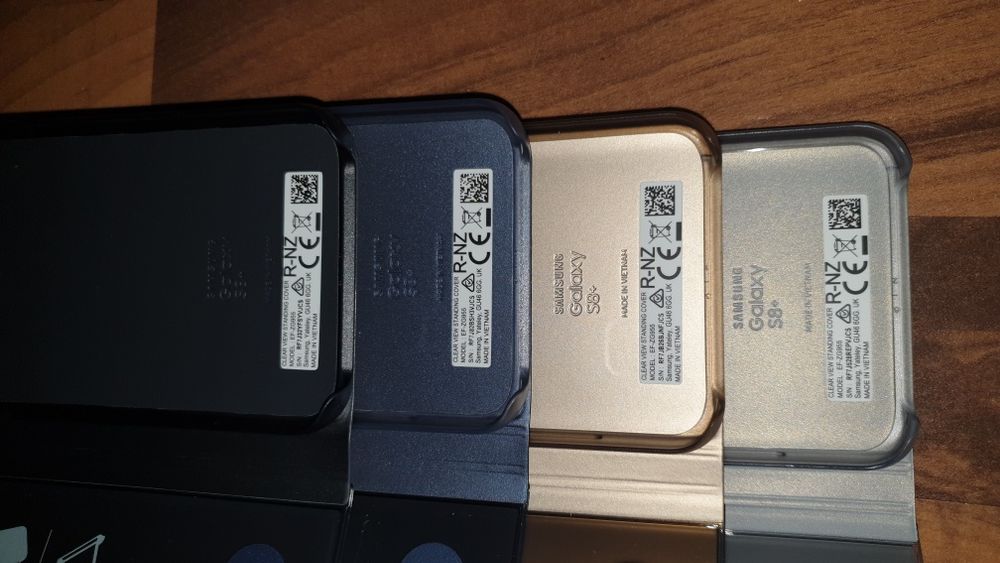 Husa flip smart activa originala Samsung Clear View S8+ S8 Plus G955