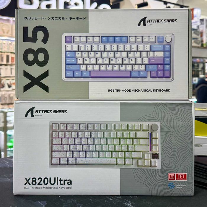 A28 electronics-  клавиатуры Attack Shark в ассортименте