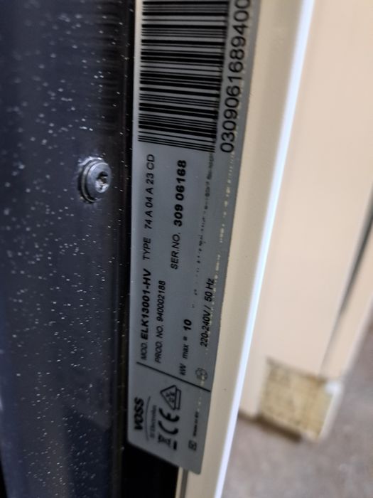 Гаранция 24 месеца Готварска печка Електролукс/Voss/Electrolux 72 л