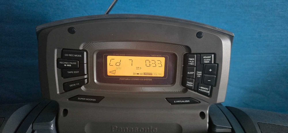 Radiocasetofon Panasonic RX ED 707