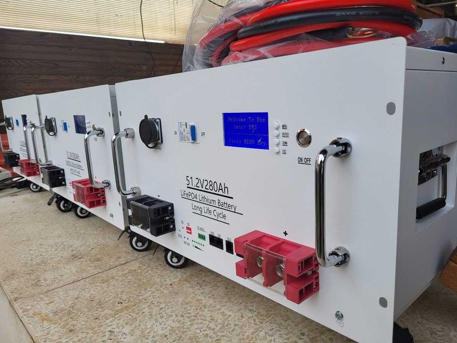 Соларна Батерия LiFePo4 51.2V 15kwh Висок клас Заводска батерия от доказан в бранша производител