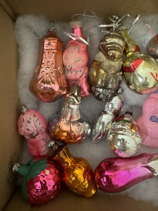 Игрушки елочные, СССР, ГДР