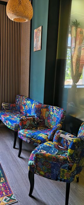 Set canapea și 2 fotoliu