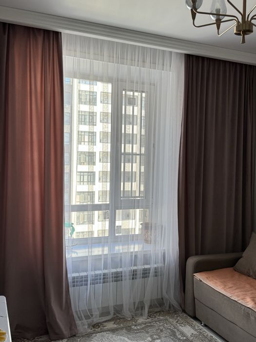 Шторы+тюль комплект
