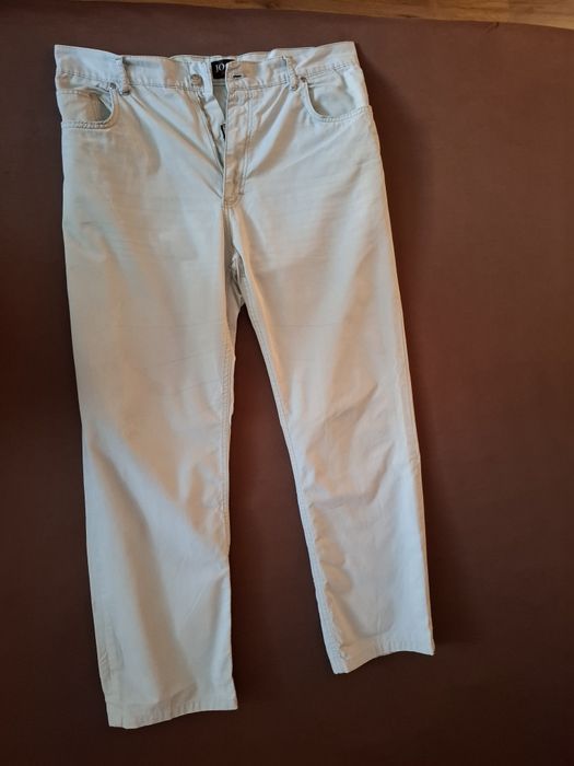 Мъжки дънки  панталон бежов