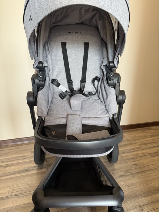 Детска количка Cangaroo Ellada 3в1 сив