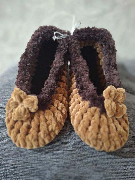 Плетени пантофки