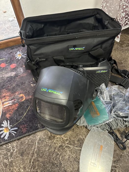 Masti cu acumulator universal si 3M si baterie rezerva si filtru si ge