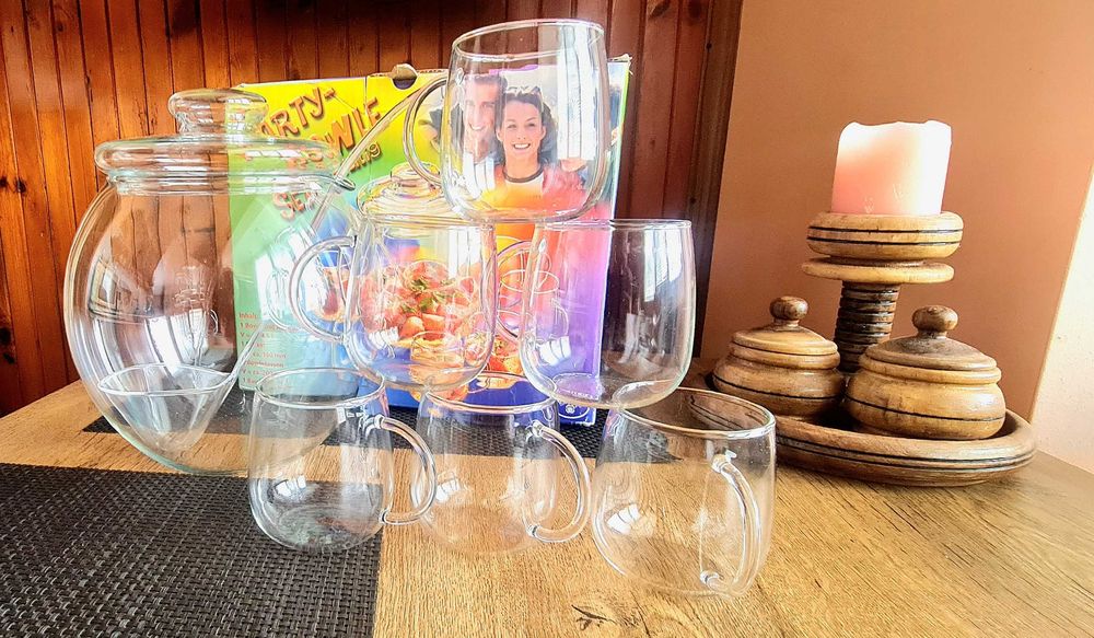 Комплект за напитки от 9 части ,,Bohemia" за пунш, чай, сокове 4.5L