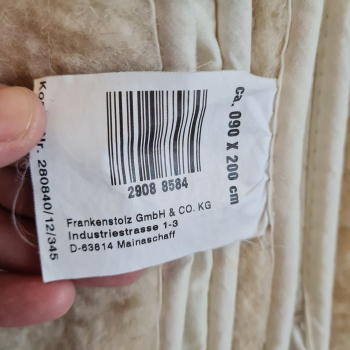 Наматрасник овчина 100%