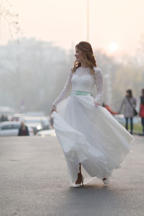 Красива булчинска рокля