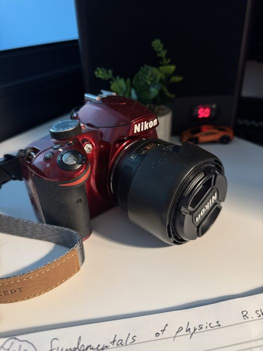 Nikon D3200  DSLR red