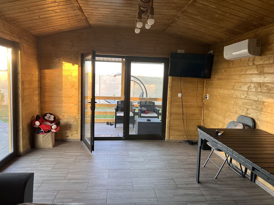 Cabană Smart complet utilată + 545 mp teren intravilan