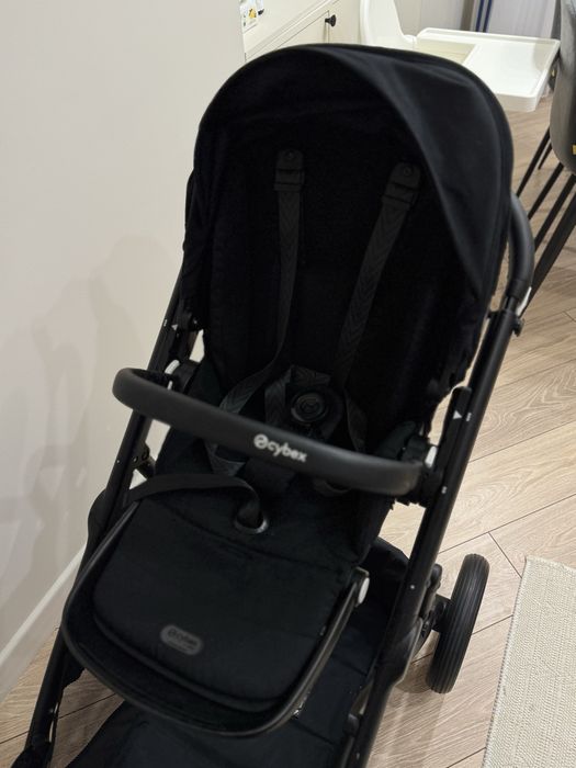Cybex gazelle s в цвете moon black
