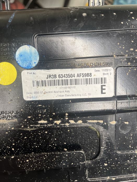 Бленда заден капак Ford Mustang