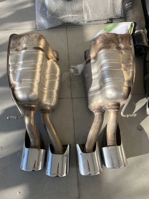 Выхлоп mercedes benz CLS219 / W211