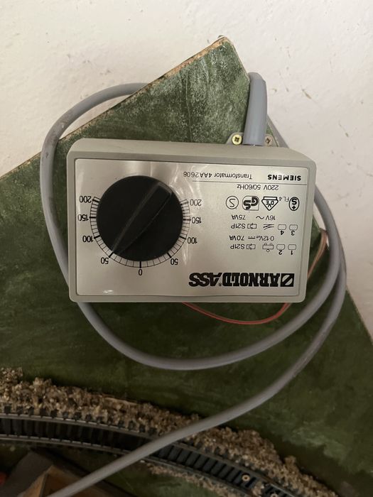 Diorama trenulete electrice