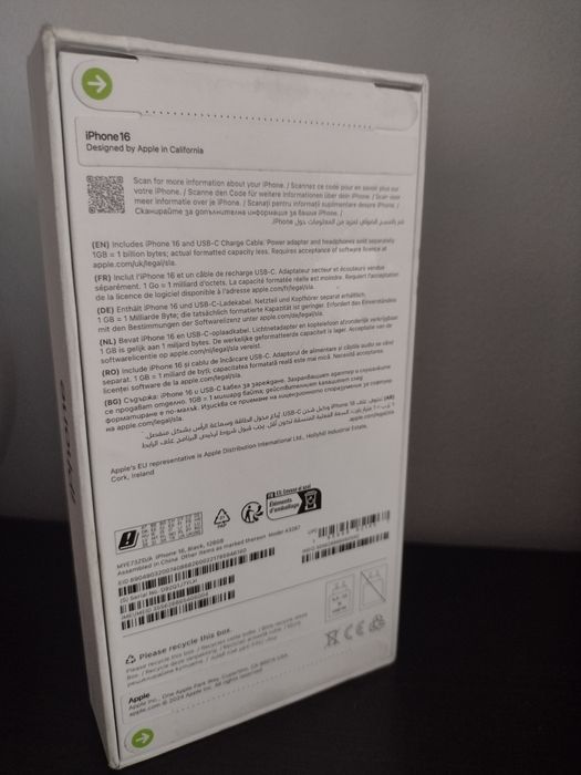 IPHONE 16 - 128gb - sigilat