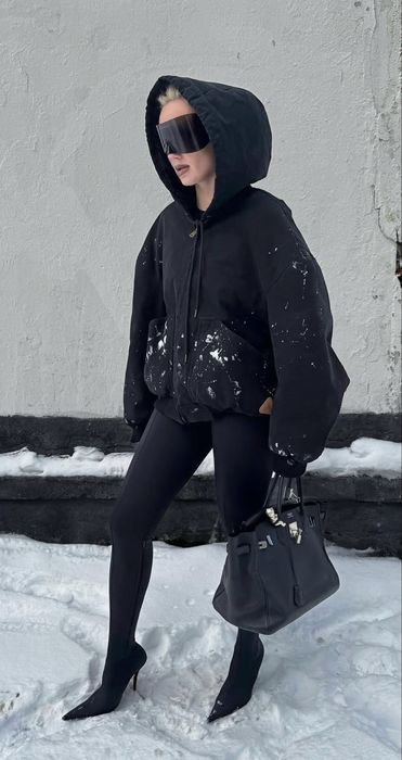 Balenciaga чёрные очки