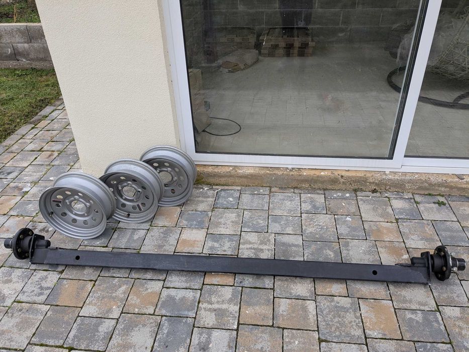 Мост с джанти за колесар или ремарке