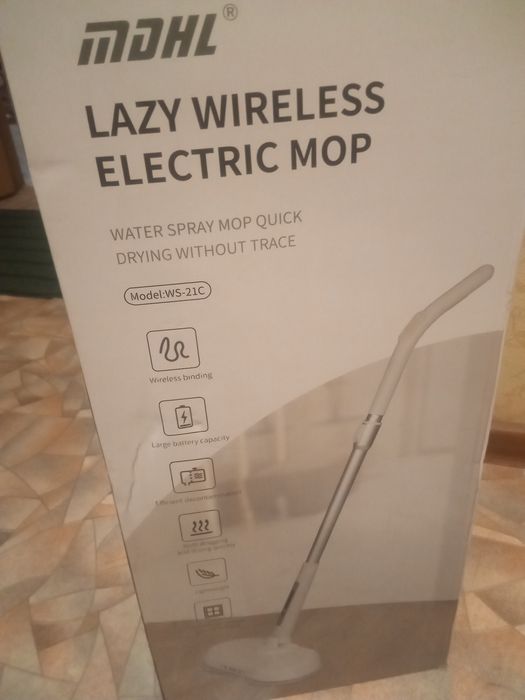 Продам электро швабру..