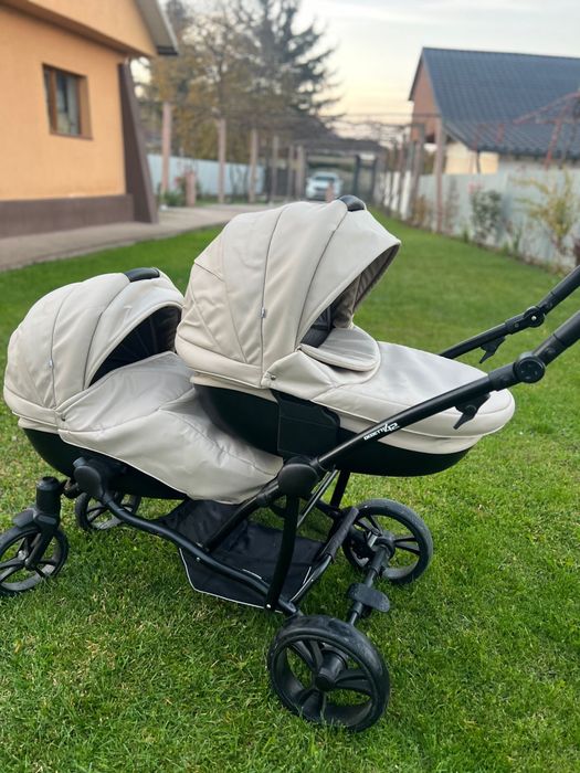 Vand carut gemeni bebeto, 3 in 1