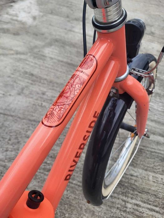 Bicicletă Riverside 500 20'' corail copii 120-135 cm