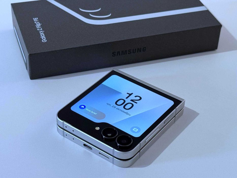 Бартер! НОВ! 24м.Гаранция! Samsung Galaxy Z Flip 7 FE White (Бял)