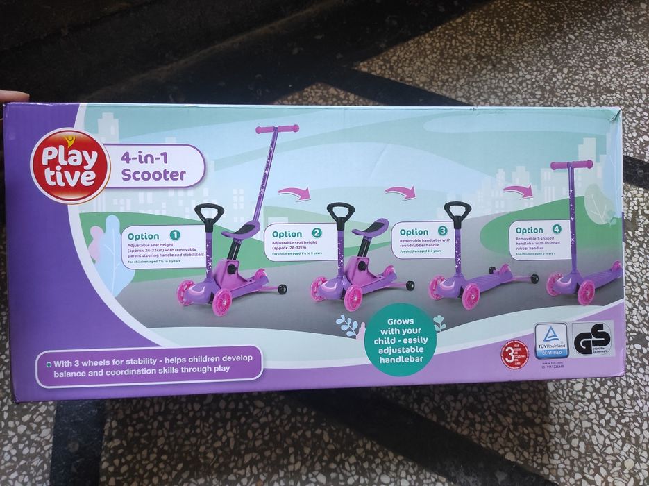 Тротинетка Play tive 4-in-1 Scooter (Lidl)