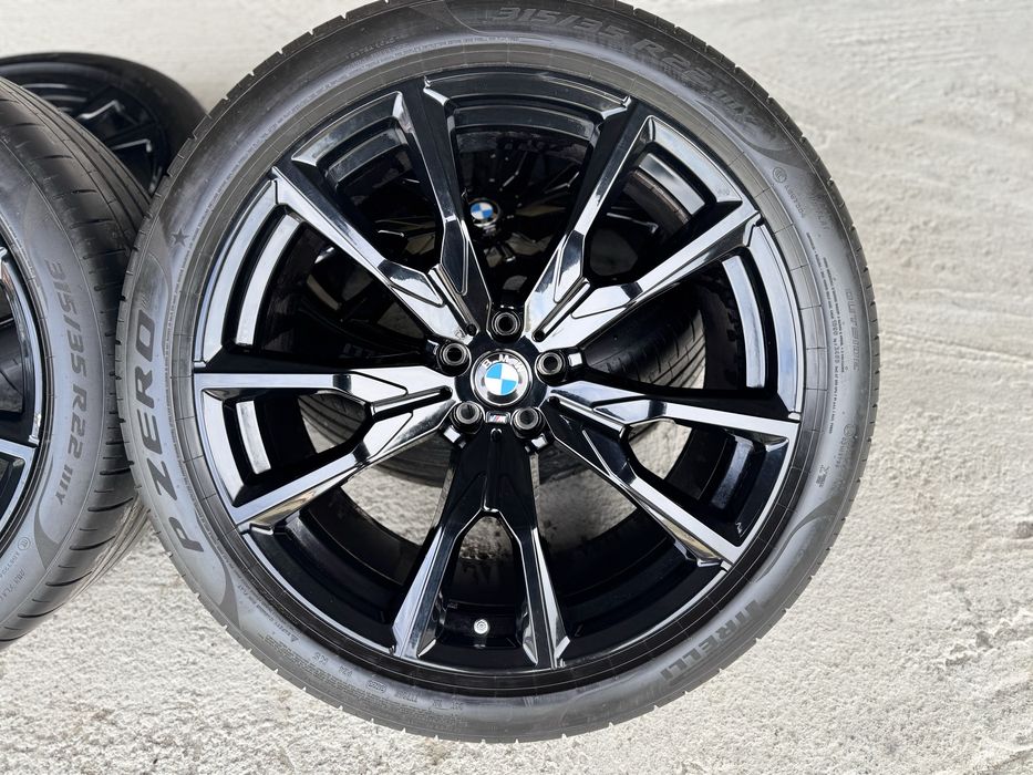 Jante Bmw X7 R22 G07 755M Originale Pirelli de vara