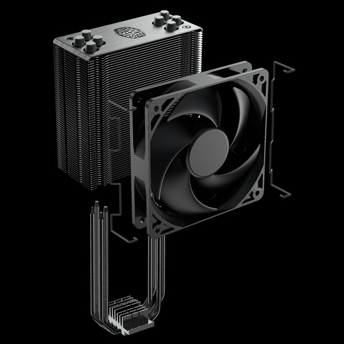 Cooler Master Hyper 212 Black Edition, куллер для процессора, CPU