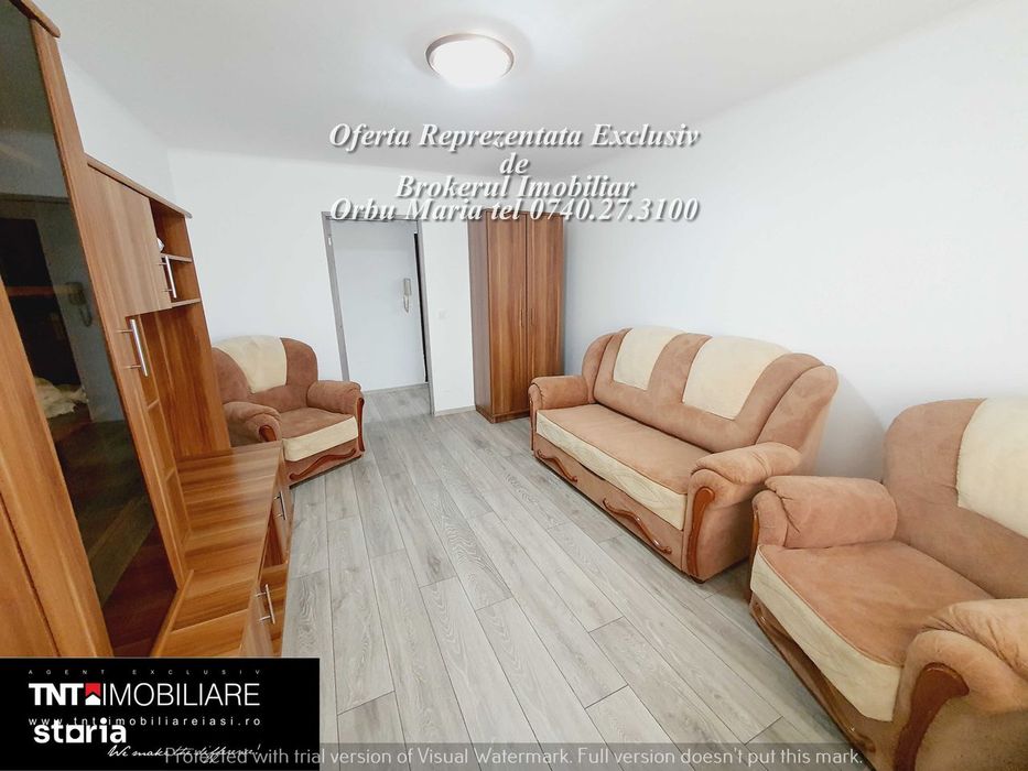 Apartament 2 Camere Decomandat Complet Renovat & Utilat, Zona Podu Roș