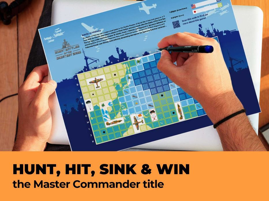 Jocul clasic Avioane pe hartie, un altfel de Battleship