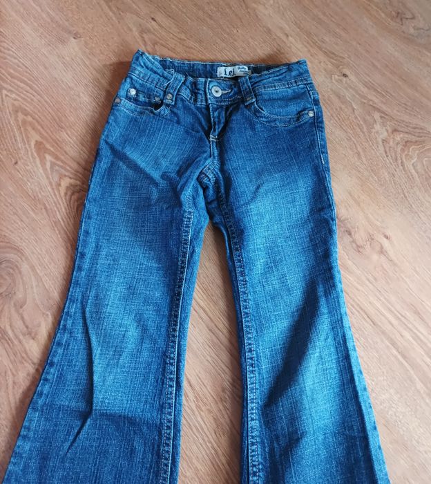 Дънки и боди ръст 128 -  134