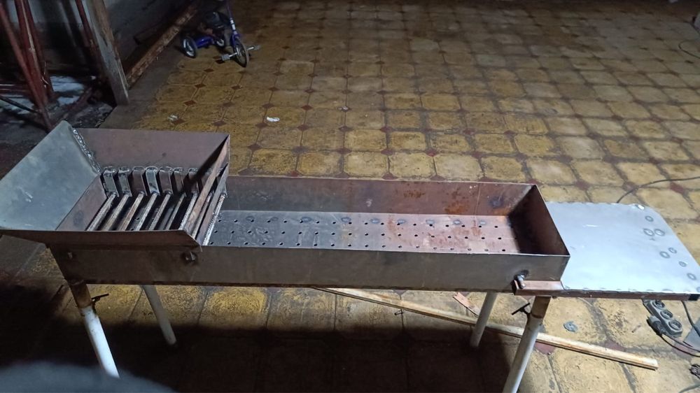 Мангал для шашлыка новый