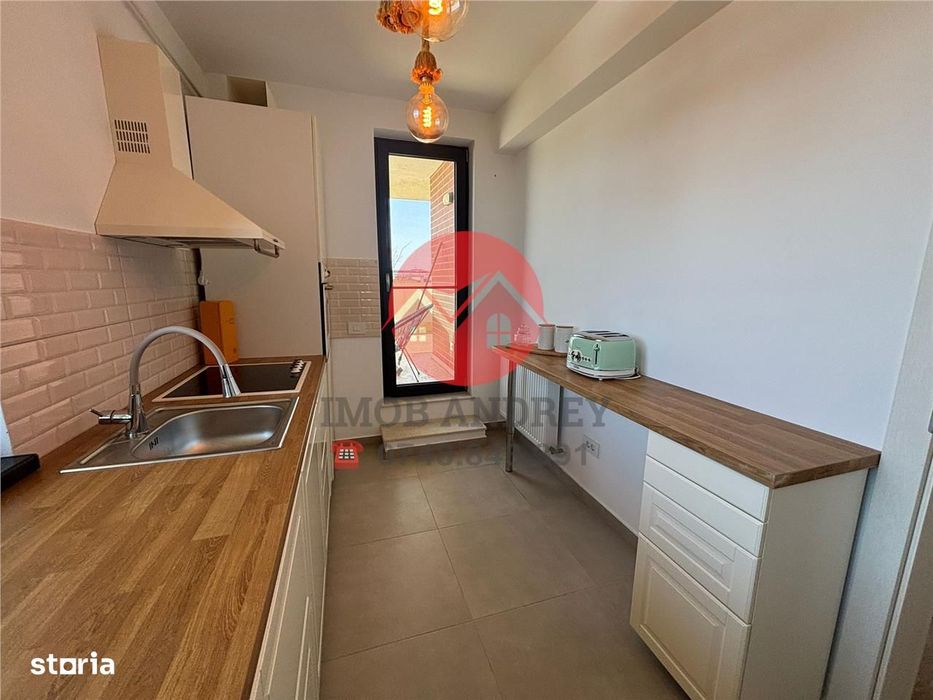 Ap. 2 camere modern, bloc nou, terasa 35mp, parcare inclusa