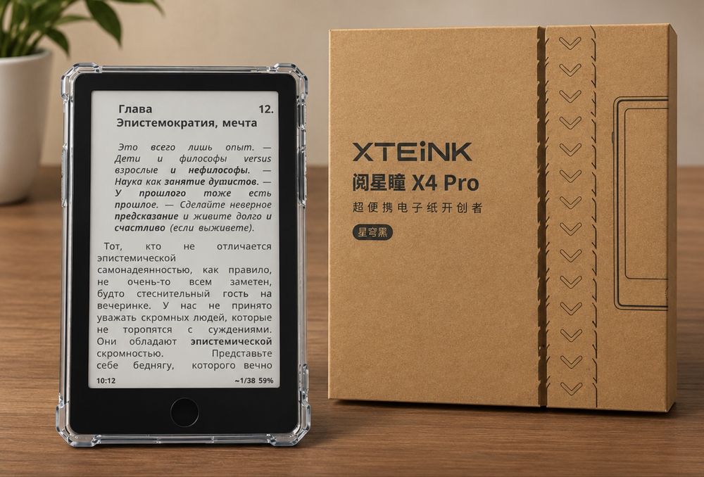 Xteink x4 pro (с подстветкой) (не kindle)
