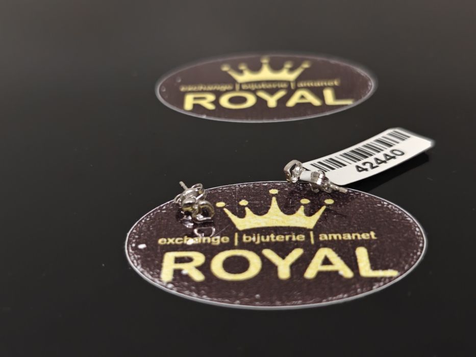 Bijuteria Royal: Cercei aur 14k/0.42 gr
