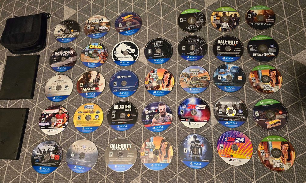 Vând/Schimb jocuri PS4, PS5, Xbox One, Xbox Series S/X, Xbox 360
