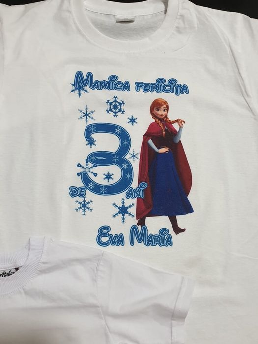 Tricouri personalizate frozen