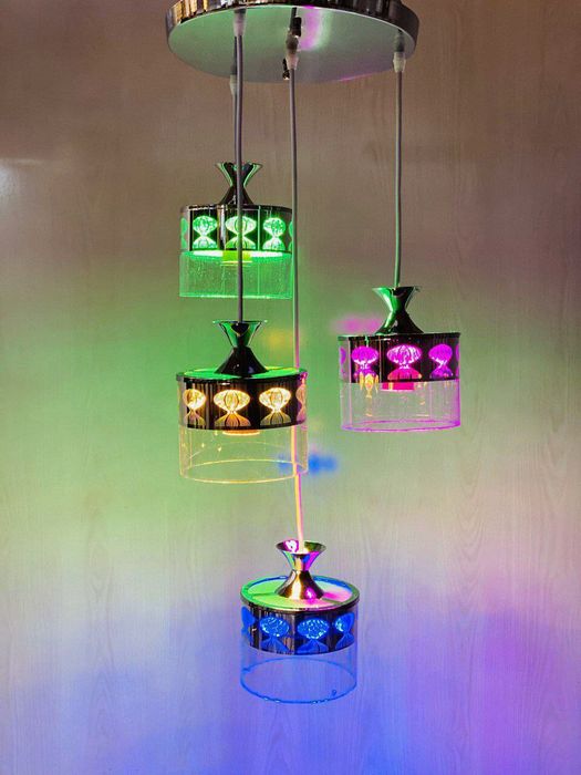 Люстра цветная новая в коробке