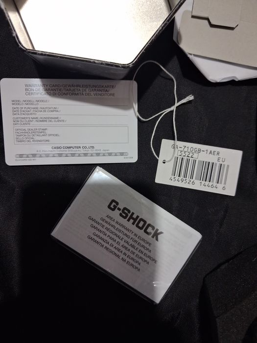 Vand ceas gsock casio nou