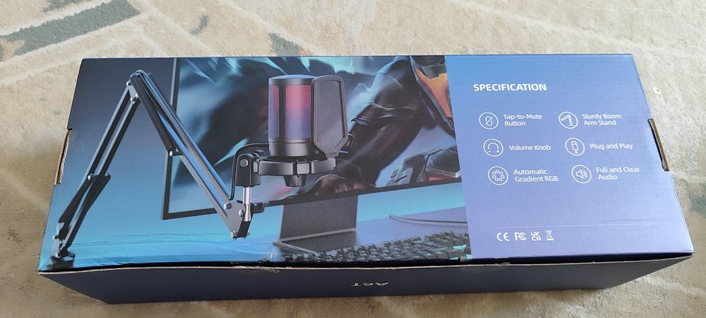 Продам микрофон FIFINE A6T
