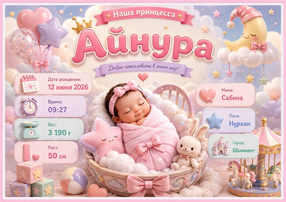 Метрики для новорожденных