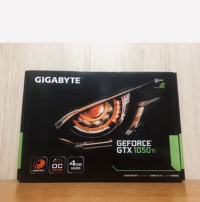 Продам видеокарту 1050 ti 4 gb